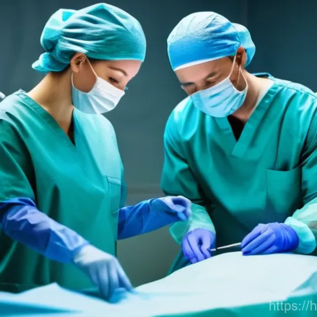 응급구조사와 직업적인 성장 - **Operation Theatre Technician:** A male or female OT technician (wearing full surgical scrubs, mask...